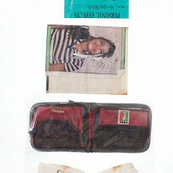 Possessions found on a migrant 4 (photo by Jonathan Hollingsworth)